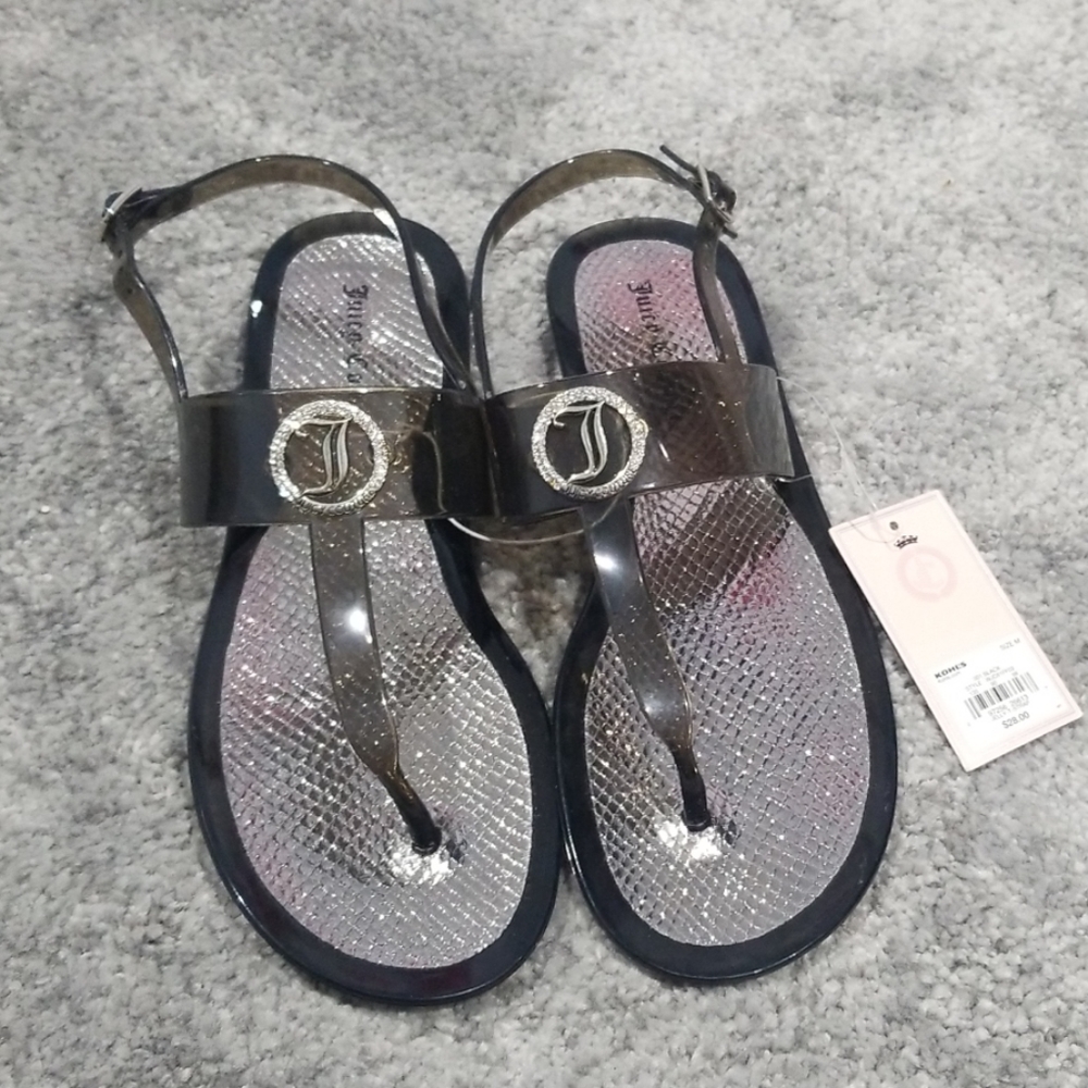 NWT Juicy Couture Kohls Sandals Size M(7/8)